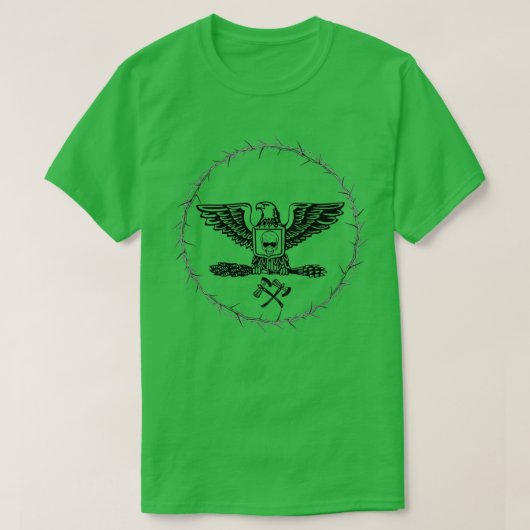Warrior adelaar 1 t-shirt (Design voorkant)