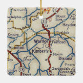 Warrior AL  Map Keramisch Ornament (Achterkant)