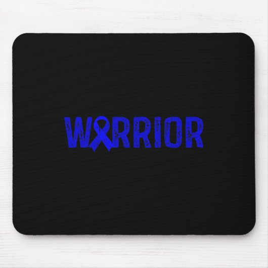 Warrior Alopecia Areata Awareness Muismat (Voorkant)