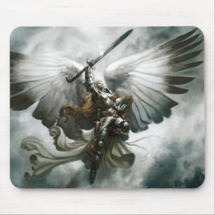 Warrior Angel Fantasy Art Muismat