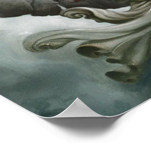 Warrior Angel Fantasy Art Poster (Hoek)