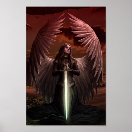 Warrior Angel Poster (Voorkant)