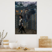 Warrior Angel Poster (Keuken)