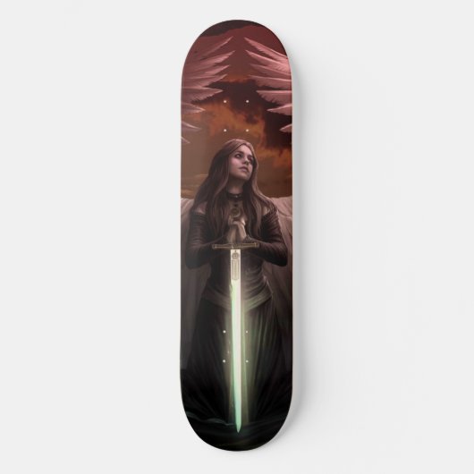 Warrior Angel Skateboard Deck (Voorkant)