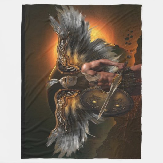WARRIOR ARCHANGELS  FLEECE DEKEN (Voorkant)