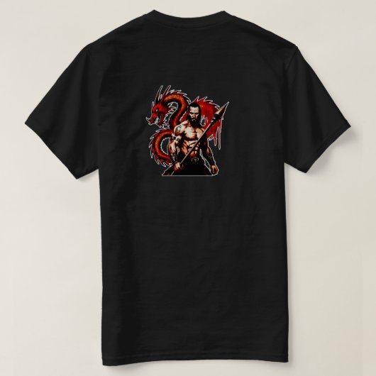 Warrior Art T-shirt (Design achterkant)