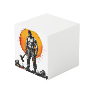 Warrior Barbarian middeleeuwse fantasie Hummer Kra Kubus
