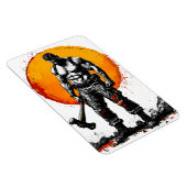 Warrior Barbarian middeleeuwse fantasie Hummer Kra Magneet (Rechterzijde)