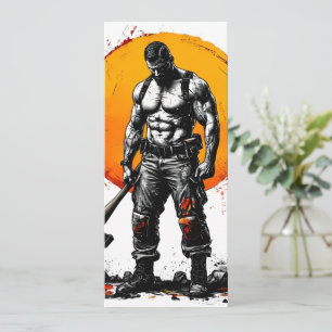 Warrior Barbarian middeleeuwse fantasie Hummer Kra Menu