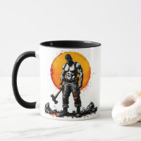 Warrior Barbarian middeleeuwse fantasie Hummer Kra