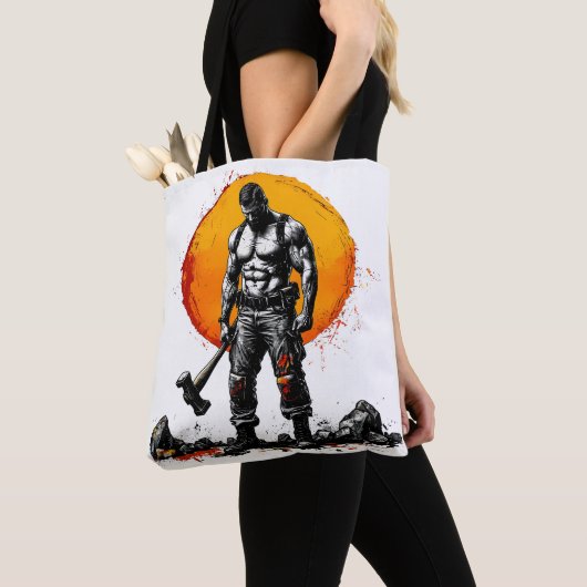 Warrior Barbarian middeleeuwse fantasy Hummer Tas (Dichtbij)