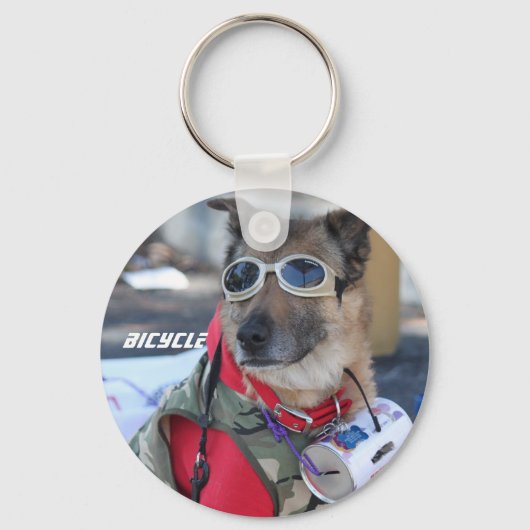 Warrior Bicycle Sleutelhanger (Voorkant)