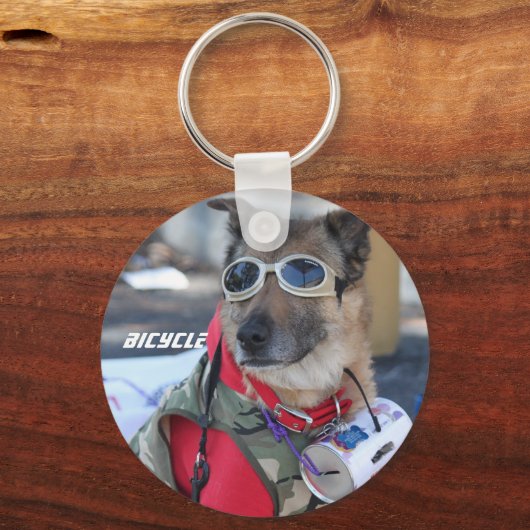 Warrior Bicycle Sleutelhanger (Voorkant)