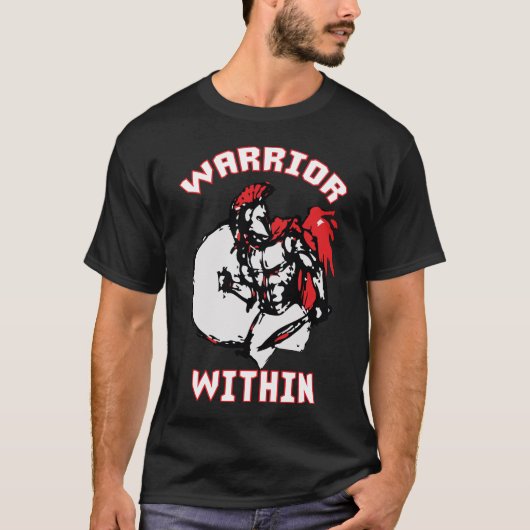 Warrior binnen t-shirt (Voorkant)