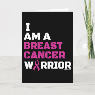 Warrior/Block/I am...Breast Cancer Kaart