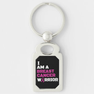 Warrior/Block/I am...Breast Cancer Sleutelhanger