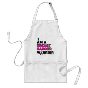 Warrior/Block/I am...Breast Cancer Standaard Schort