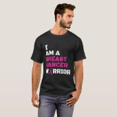 Warrior/Block/I am...Breast Cancer T-shirt (Voorkant volledig)