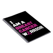 Warrior/Block/I am...Breast Notitieboek van kanker (Rechterzijde)