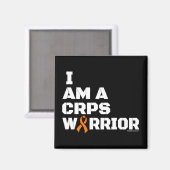 Warrior/Block/I Am... CRPS Magneet (Voorkant / Achterkant)