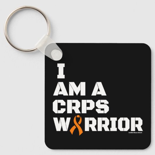 Warrior/Block/I Am... CRPS Sleutelhanger (Voorkant)