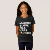 Warrior/Block/Iemand van wie ik hou...CRPS T-shirt (Voorkant volledig)