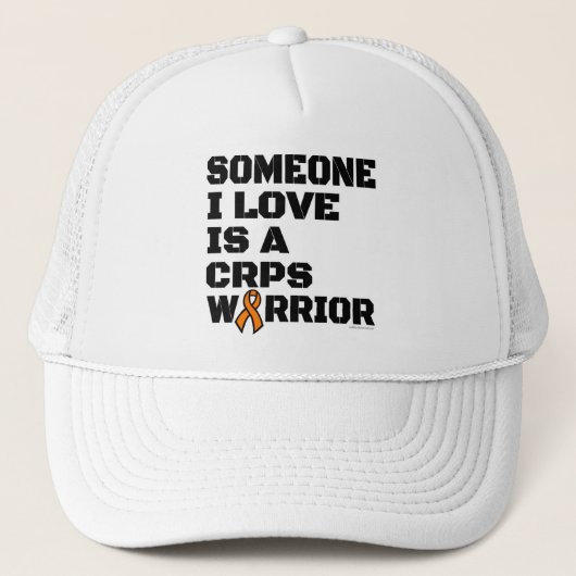 Warrior/Block/Iemand van wie ik hou...CRPS Trucker Pet (Voorkant)