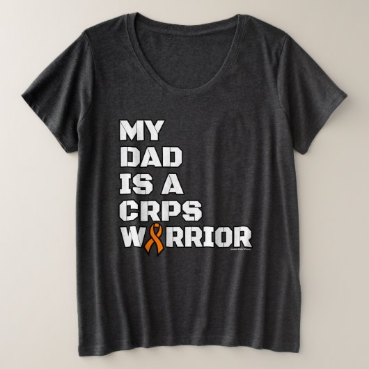 Warrior/Block/Pap...CRPS Grote Maat T-shirt (Design voorkant)