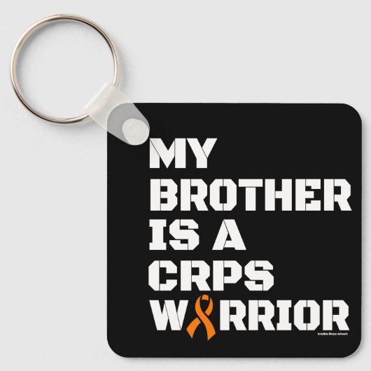 Warrior/blok/broer...CRPS Sleutelhanger (Voorkant)