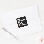 Warrior/blok/broer...CRPS Vierkante Sticker (Envelop)