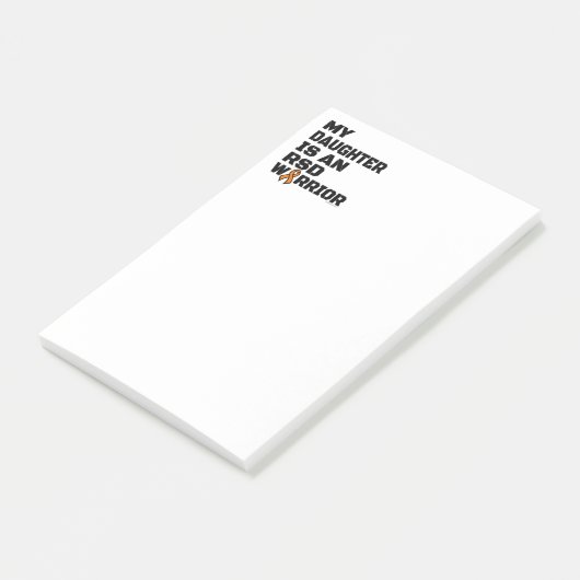 Warrior/blok/dochter...RSD Post-it® Notes (Schuin)