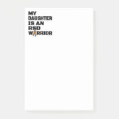 Warrior/blok/dochter...RSD Post-it® Notes (Voorkant)