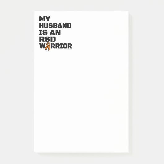 Warrior/blok/man...RSD Post-it® Notes (Voorkant)