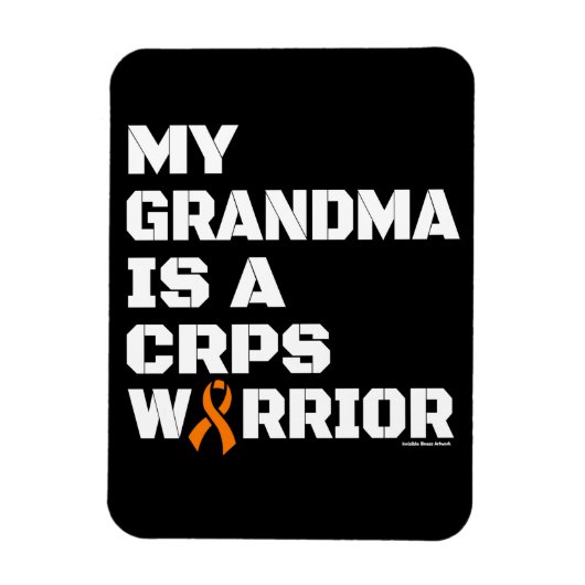 Warrior/blok/oma...CRPS Magneet (Verticaal)