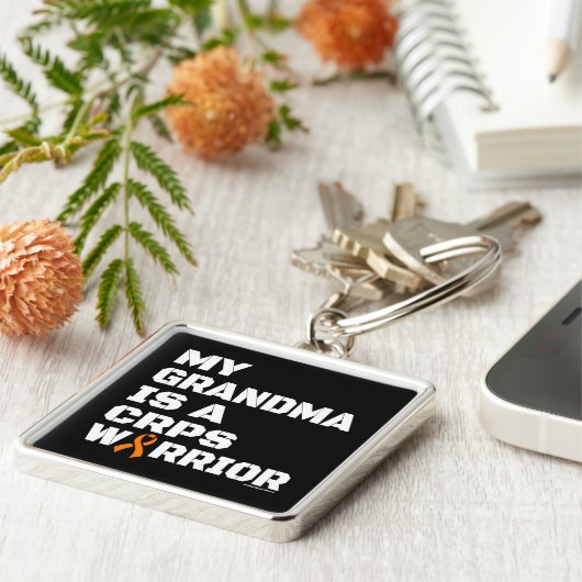 Warrior/blok/oma...CRPS Sleutelhanger (Zijkant)