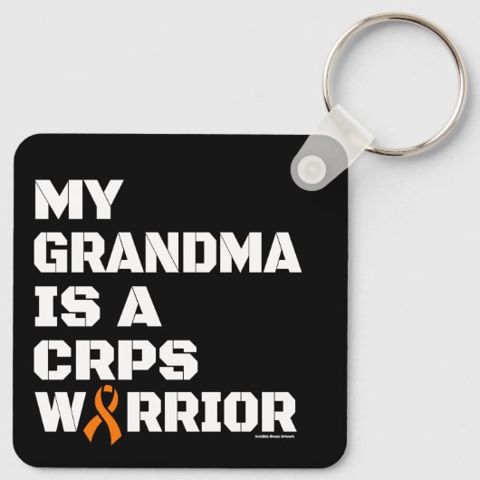 Warrior/blok/oma...CRPS Sleutelhanger (Achterkant)