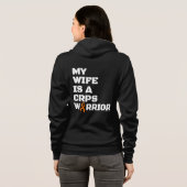 Warrior/blok/vrouw...CRPS Hoodie (Achterkant volledig)