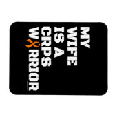 Warrior/blok/vrouw...CRPS Magneet (Horizontaal)