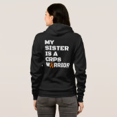 Warrior/blok/zuster...CRPS Hoodie (Achterkant volledig)