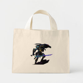Warrior boodschappentas mini tote bag