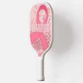 Warrior borstkanker bewustzijn Pickleball Paddle (Links)