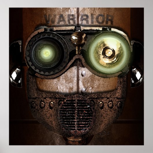 Warrior Bot Poster (Voorkant)