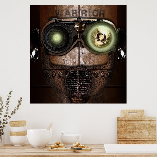 Warrior Bot Poster (Keuken)