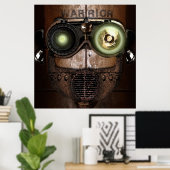 Warrior Bot Poster (Thuiskantoor)