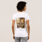 Warrior Bride Dames T-Shirt (Achterkant volledig)