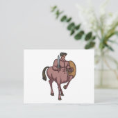 Warrior Briefkaart (Staand voorkant)