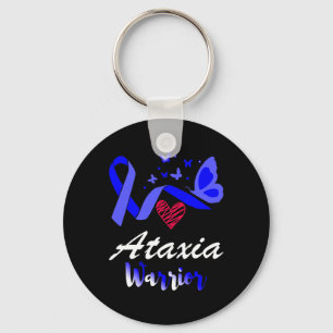Warrior Butterfly Awareness Support Sleutelhanger