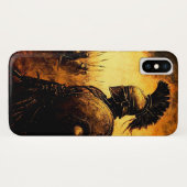 Warrior Case-Mate iPhone Case (Achterkant (horizontaal))