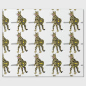 Warrior Cat Cadeaupapier (Vlak)