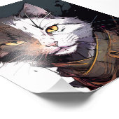 Warrior Cat Foto Uitbreiding Foto Afdruk (Hoek)